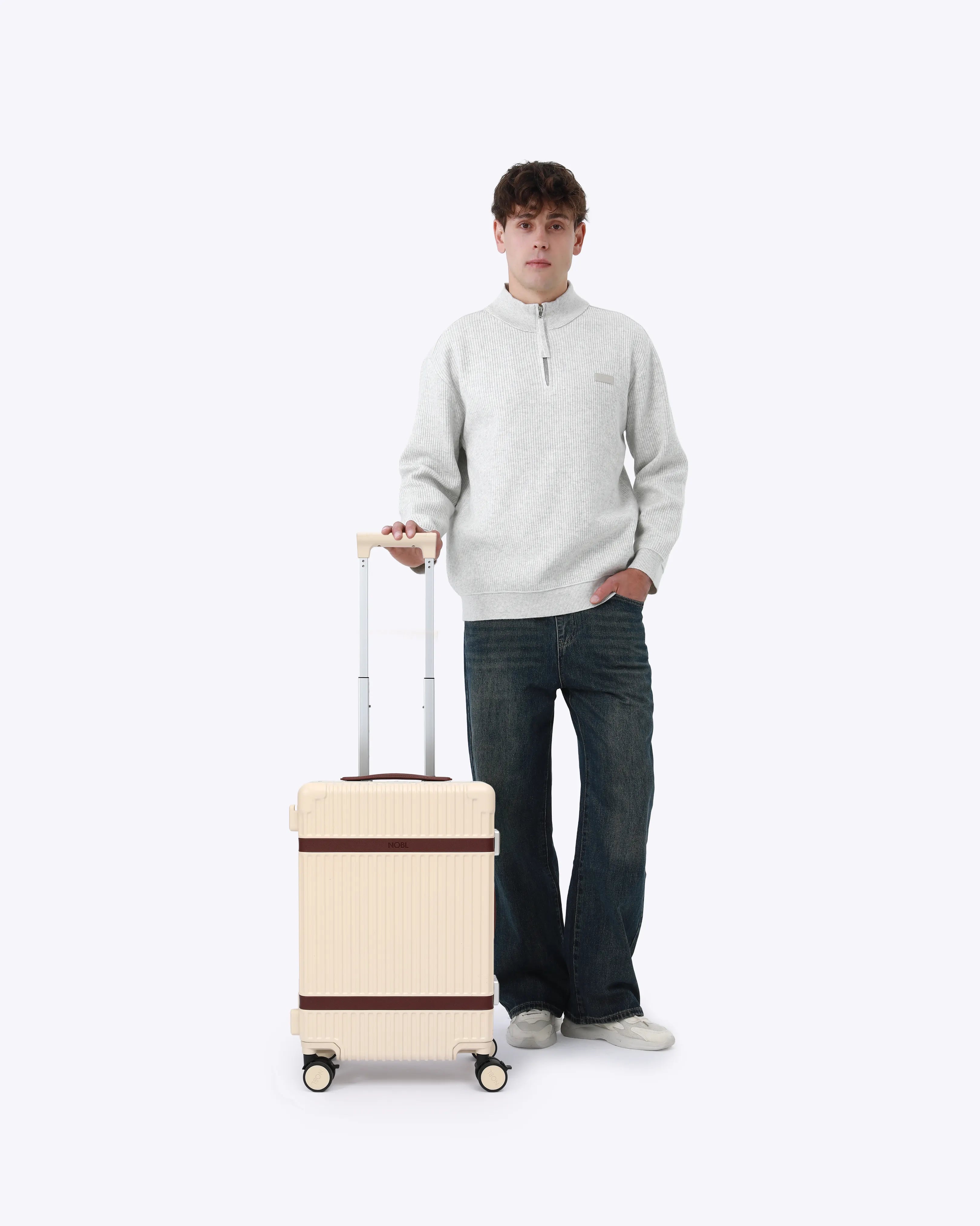 Belmont Leather Carry-On
