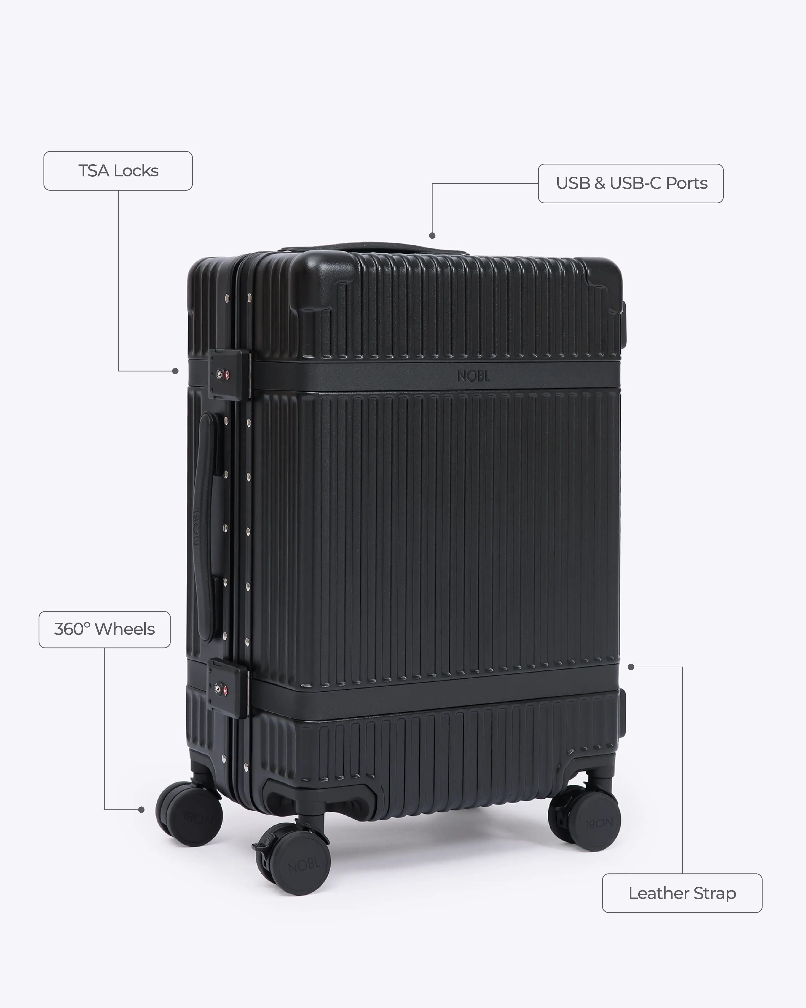 Belmont Leather Carry-On