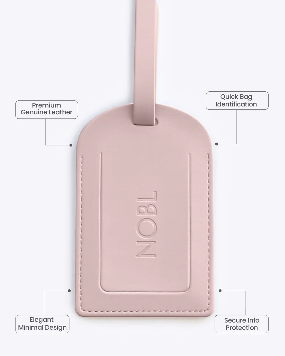 Leather Luggage Tag